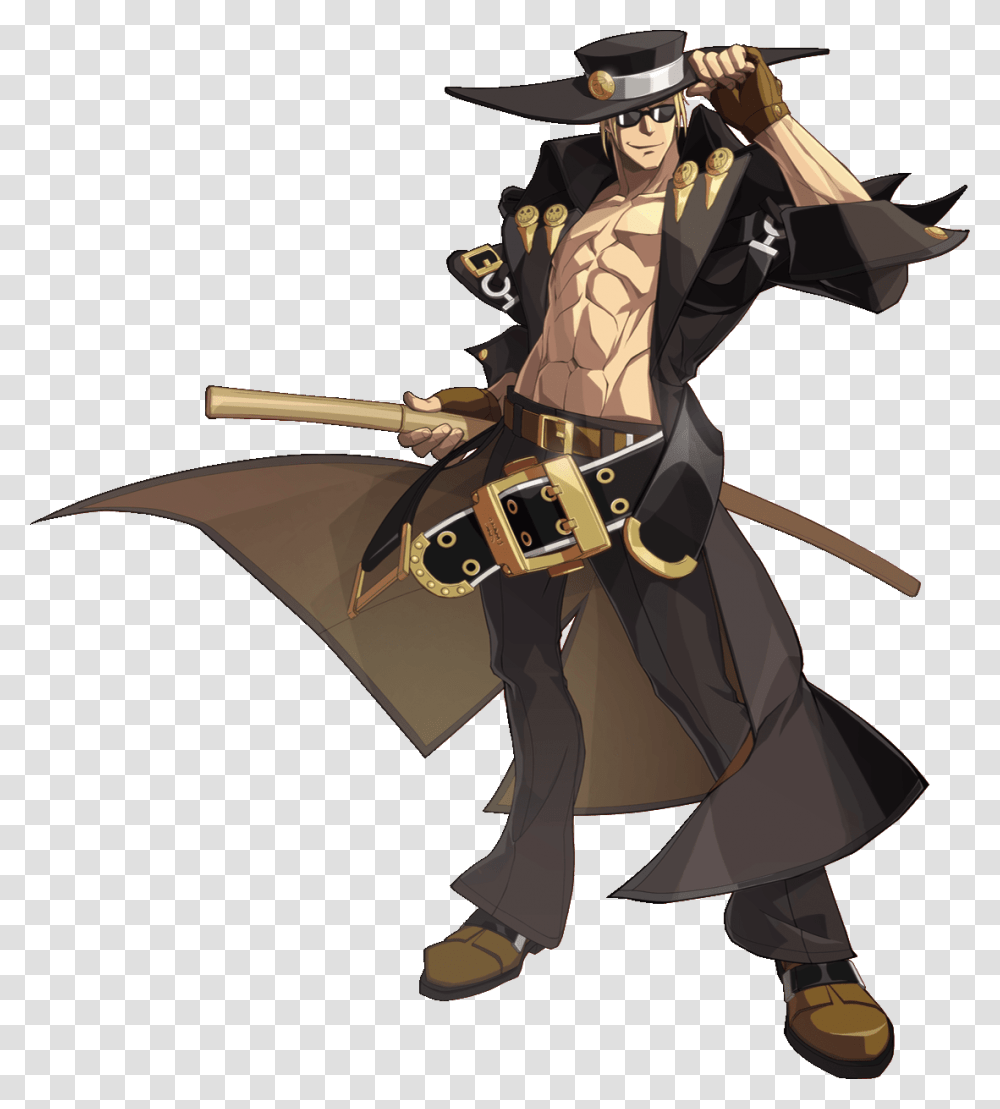 Johnny From Guilty Gear, Person, Human, Manga Transparent Png