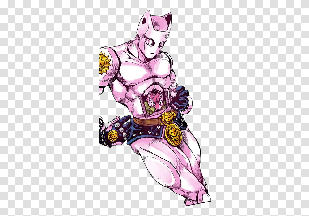 Johnny Joestars Part 4 Killer Queen, Comics, Book, Manga, Person Transparent Png