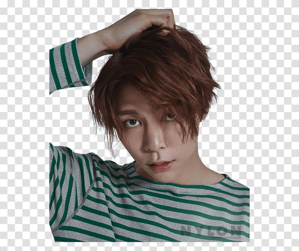 Johnny Nct And Kpop Image Nct Johnny Messy Hair, Face, Person, Head Transparent Png