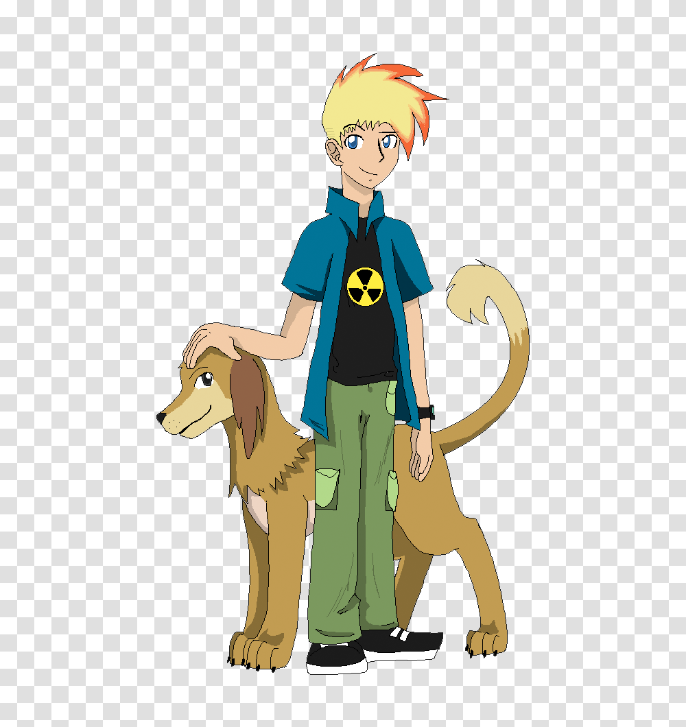 Johnny Test Anime, Person, Outdoors, Pants Transparent Png