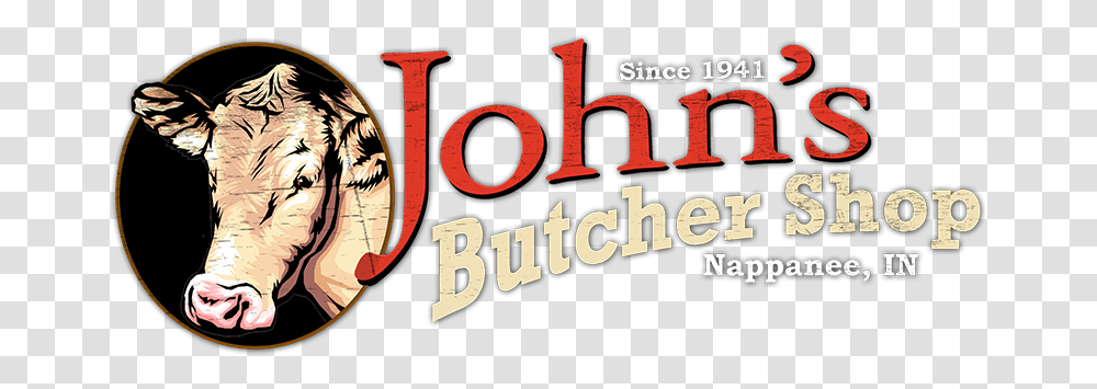 Johns Butcher Shop Near Nappanee For Adult, Word, Text, Alphabet, Logo Transparent Png