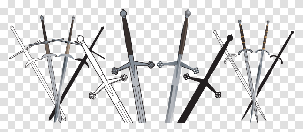 Johns Sword Clip Art Sbg Sword Forum, Bow, Zipper, Blade, Weapon Transparent Png