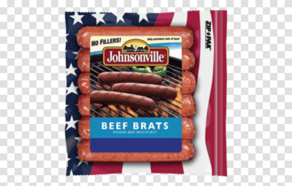 Johnsonville Sausage, Hot Dog, Food, Pork, Bacon Transparent Png