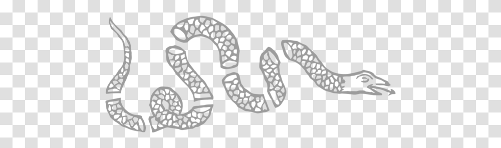 Join Or Die Snake Decal, Reptile, Animal, Rug, Footprint Transparent Png