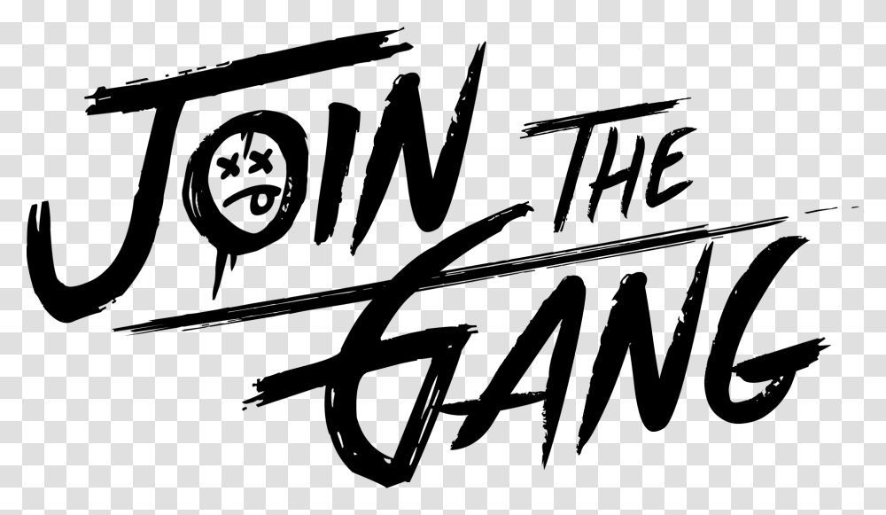 Join The Gang, Silhouette, Arrow Transparent Png