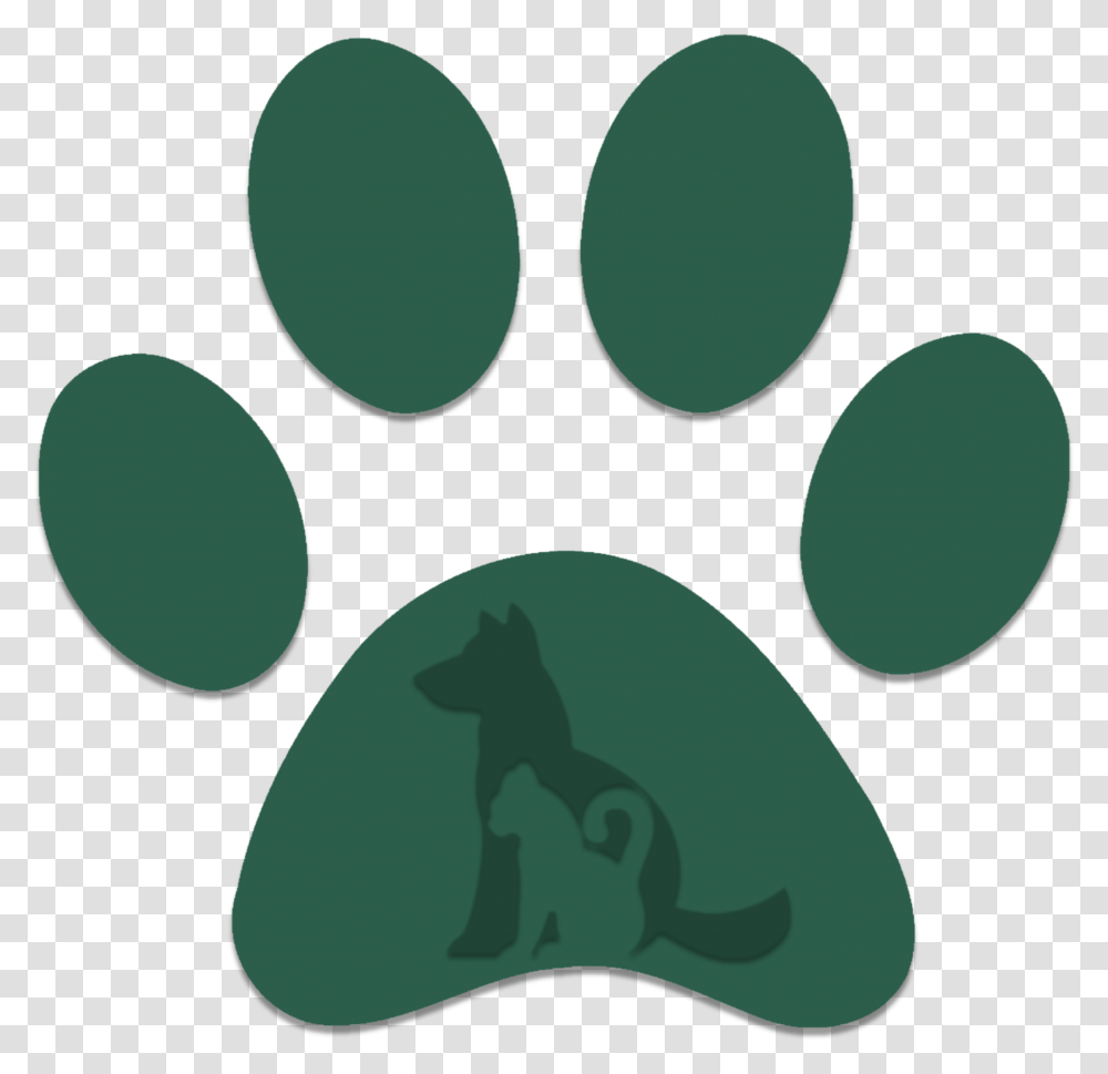Join Us For A Ribbon Cutting On Thursday July 19th Dark Green Paw Print, Footprint, Silhouette Transparent Png