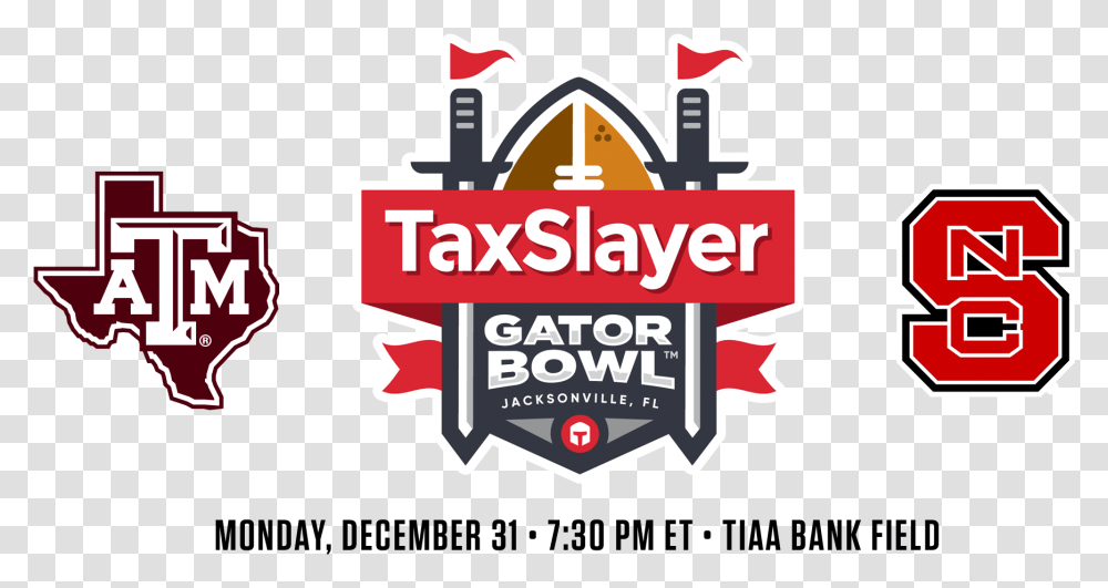 Join Us In Jacksonville Taxslayer Gator Bowl 2020, Label, Logo Transparent Png