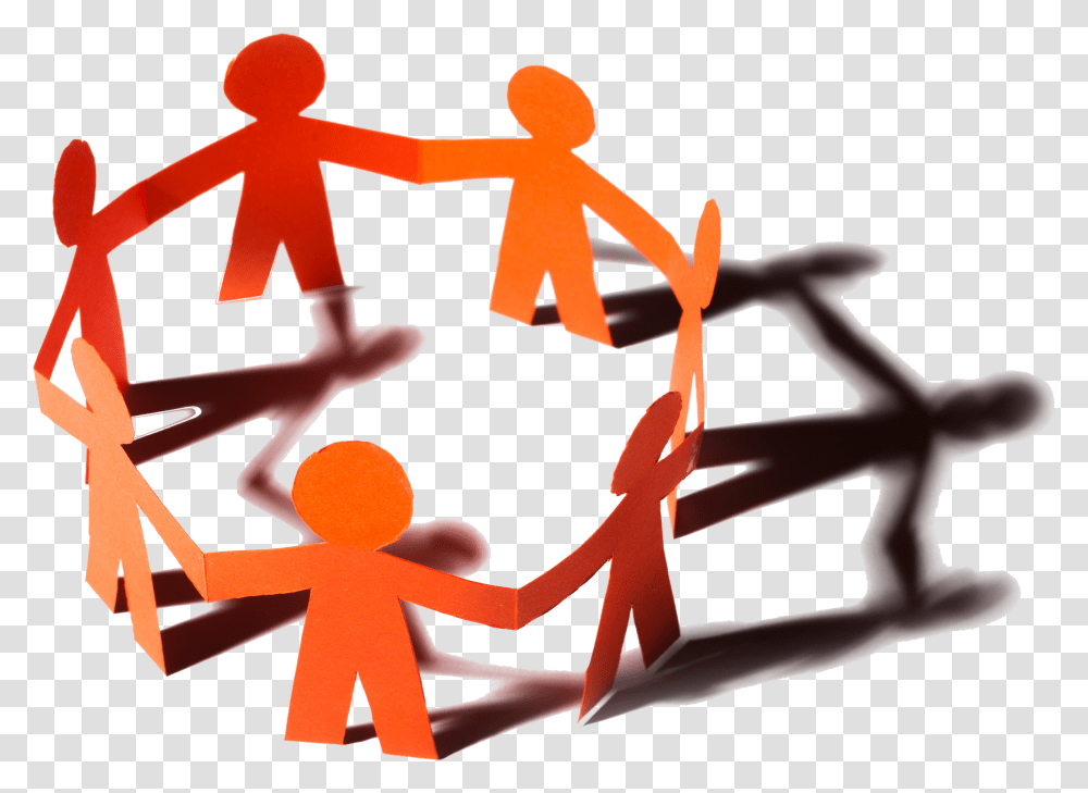 Joining Hands Transparent Png