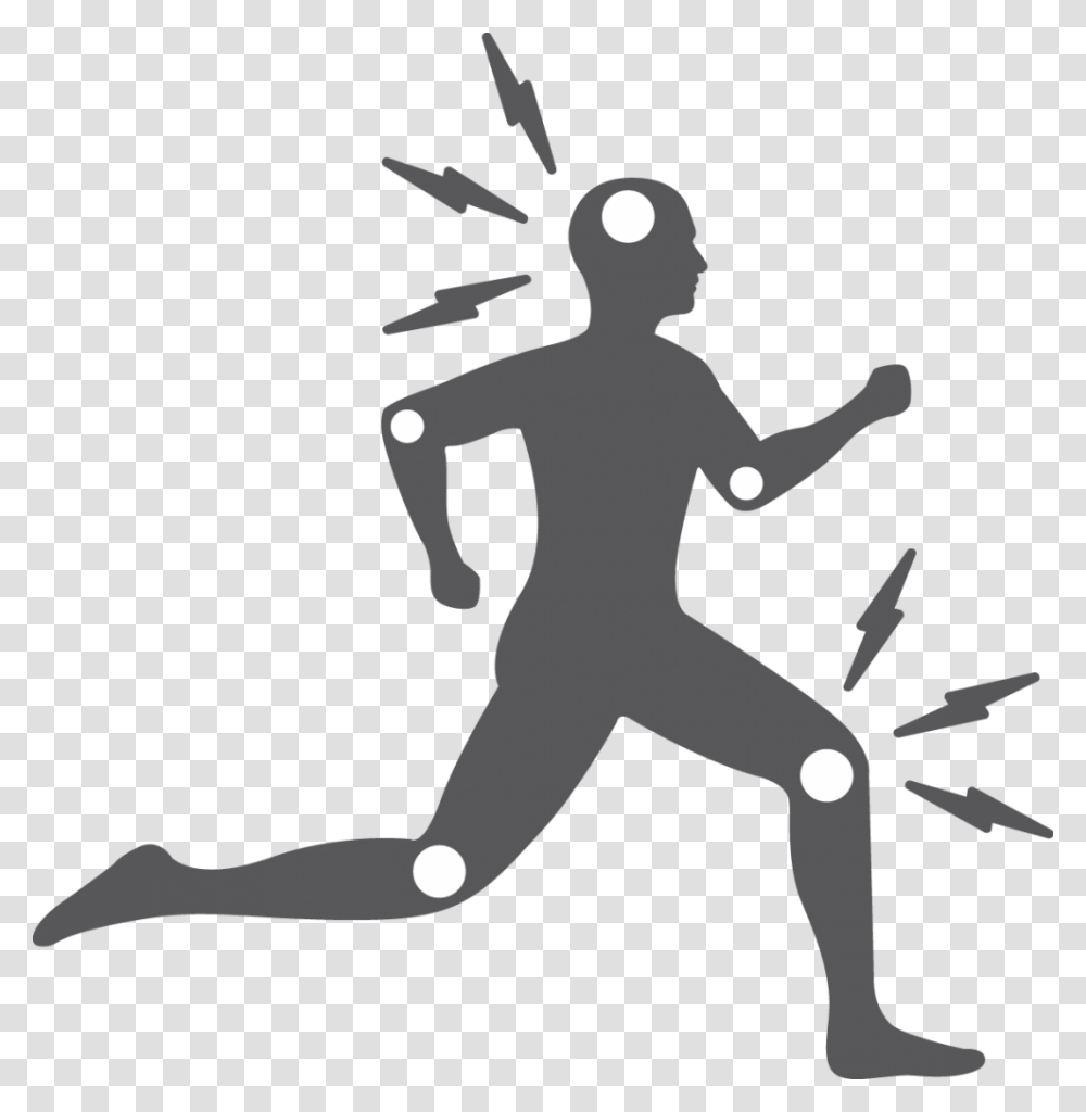 Joint Amp Muscle Problems Muscles And Joints Icon, Person, Sport, People, Stencil Transparent Png
