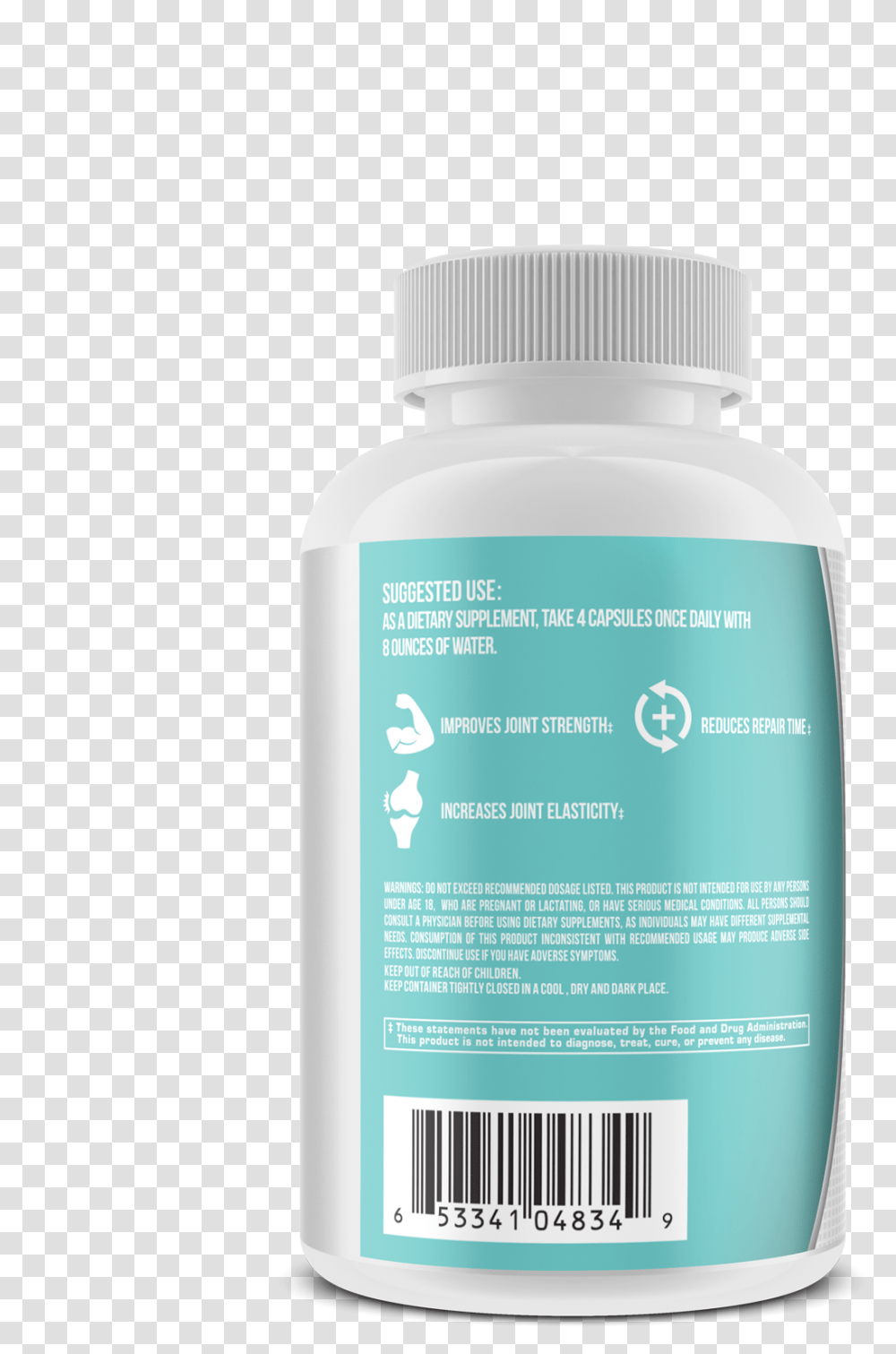 Joint Support Supplements Glucosamine Glucosamine, Bottle, Cosmetics, Shaker, Label Transparent Png
