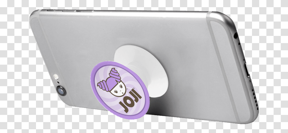 Joji Girl Logo Cell Phone Stand - Yogurt Llc Mobile Clip Stand, Electronics, Appliance, Purple Transparent Png