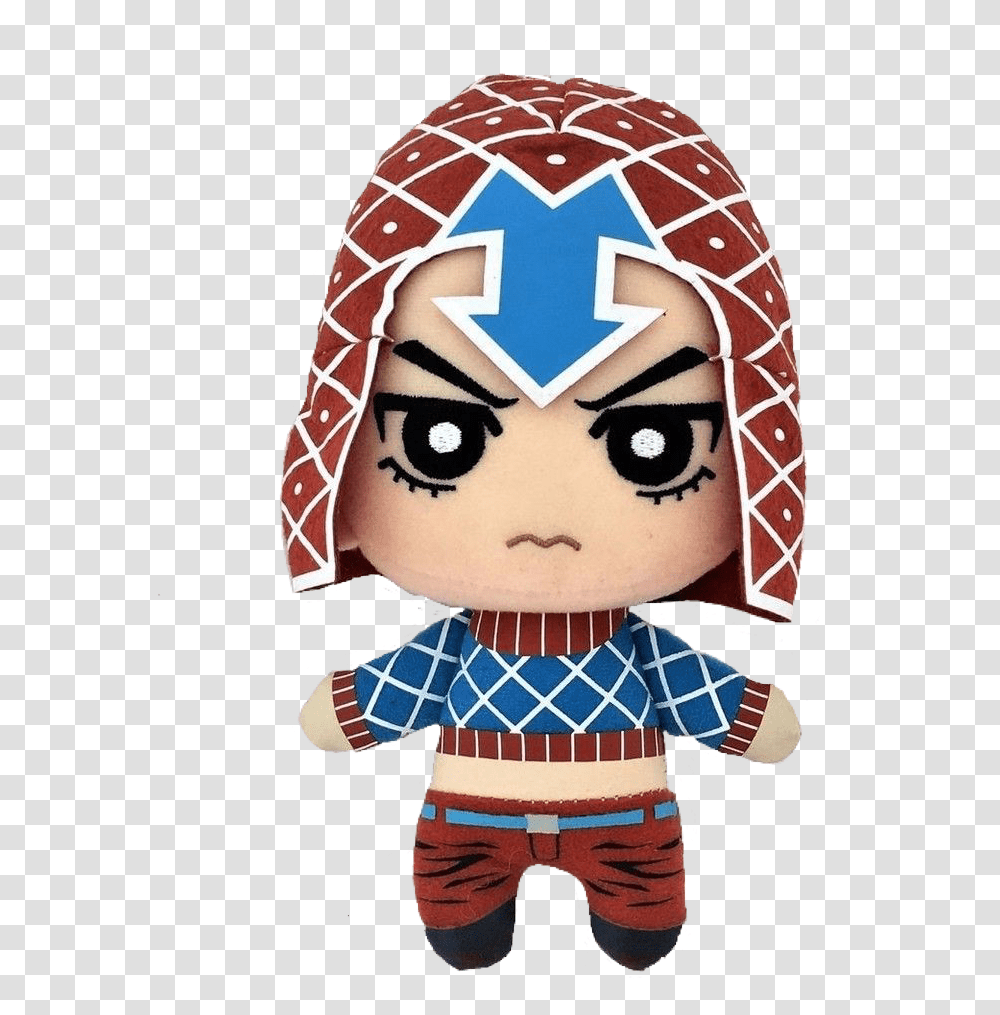 Jojo Anime Bizzare Adventure Mista Plush, Doll, Toy, Person, Human Transparent Png