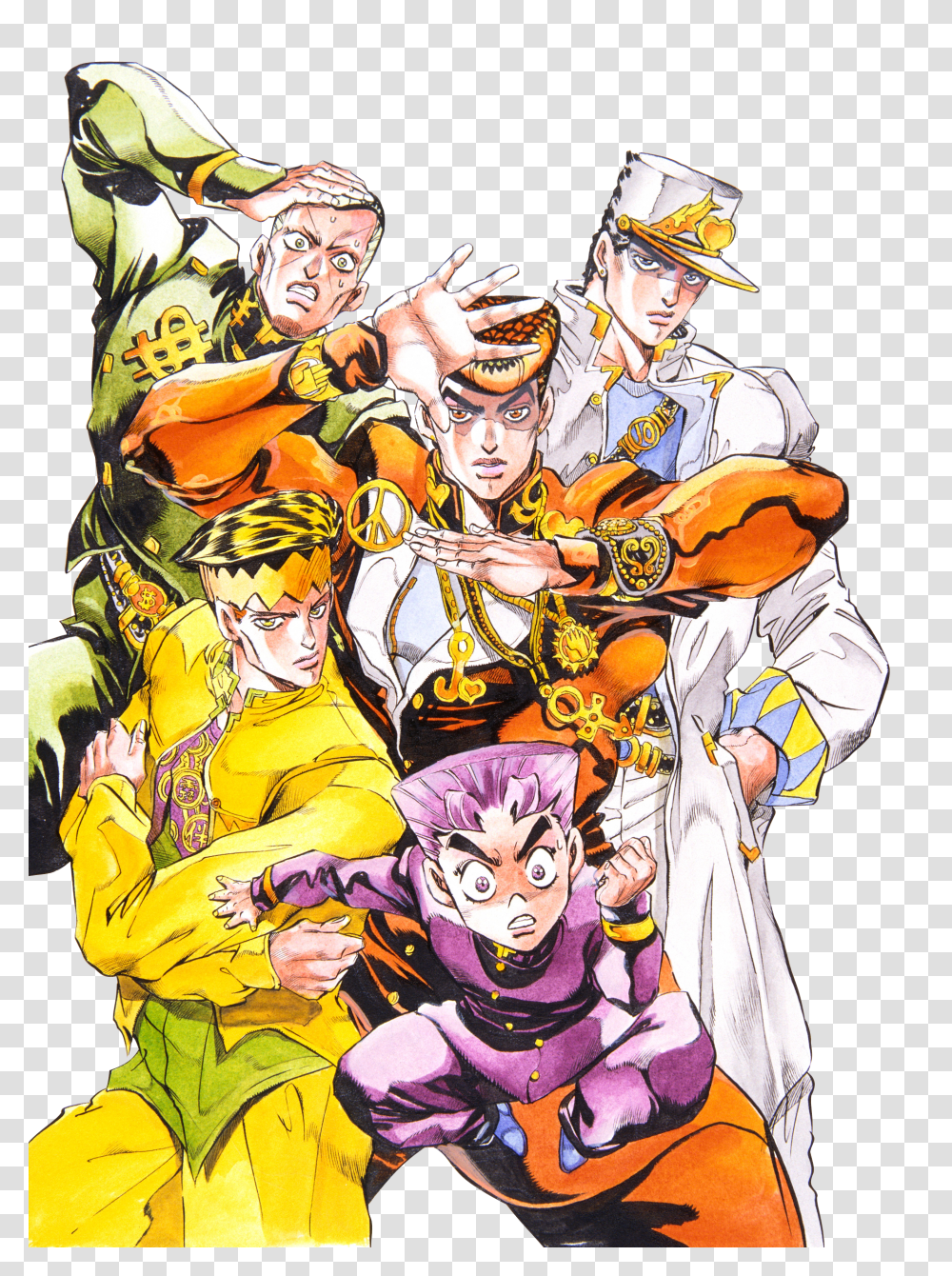 Jojo Bizarre Adventure Wallpaper Transparent Png