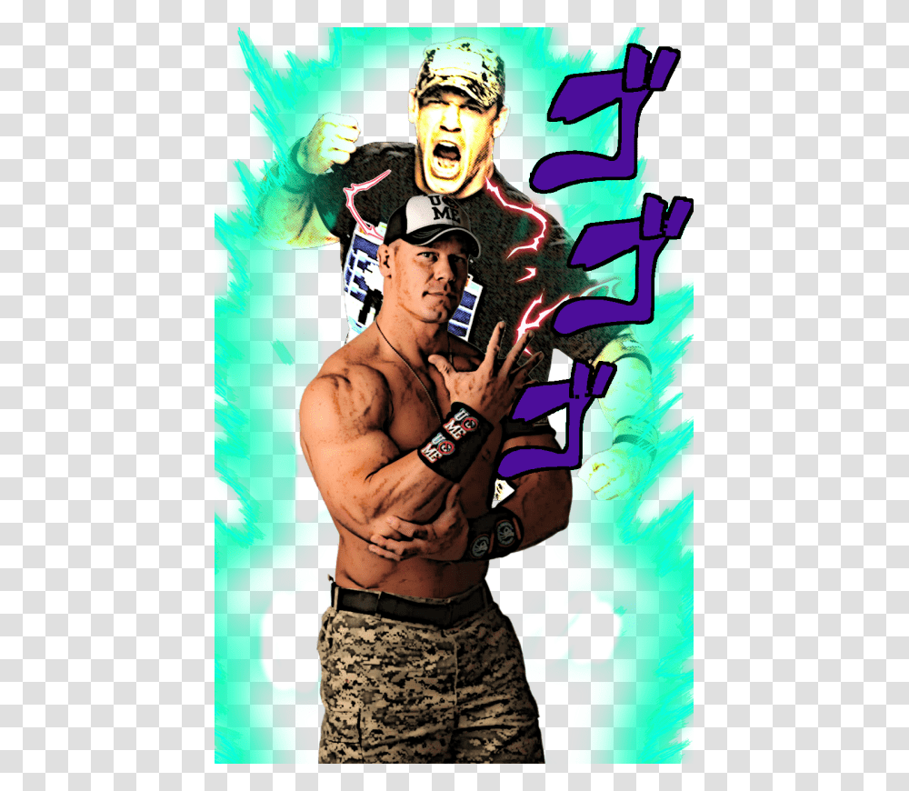 Jojo Cena, Skin, Person, Helmet Transparent Png