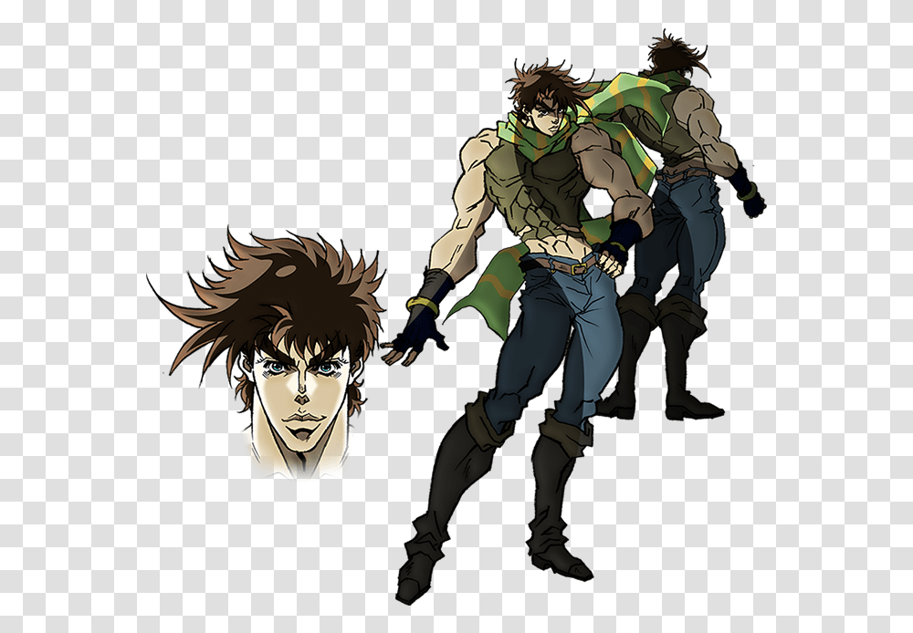 Jojo Face, Person, Human, Manga, Comics Transparent Png