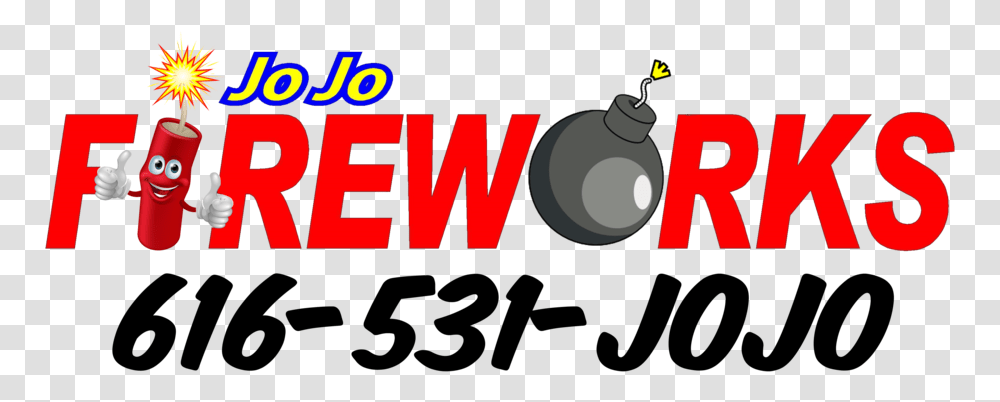 Jojo Fireworks Text, Bomb, Weapon, Weaponry, Grenade Transparent Png
