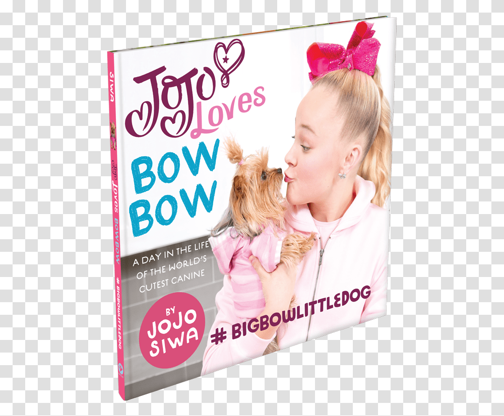 Jojo Loves Bow Jojo Loves Bow Bow, Person, Human, Advertisement, Poster Transparent Png