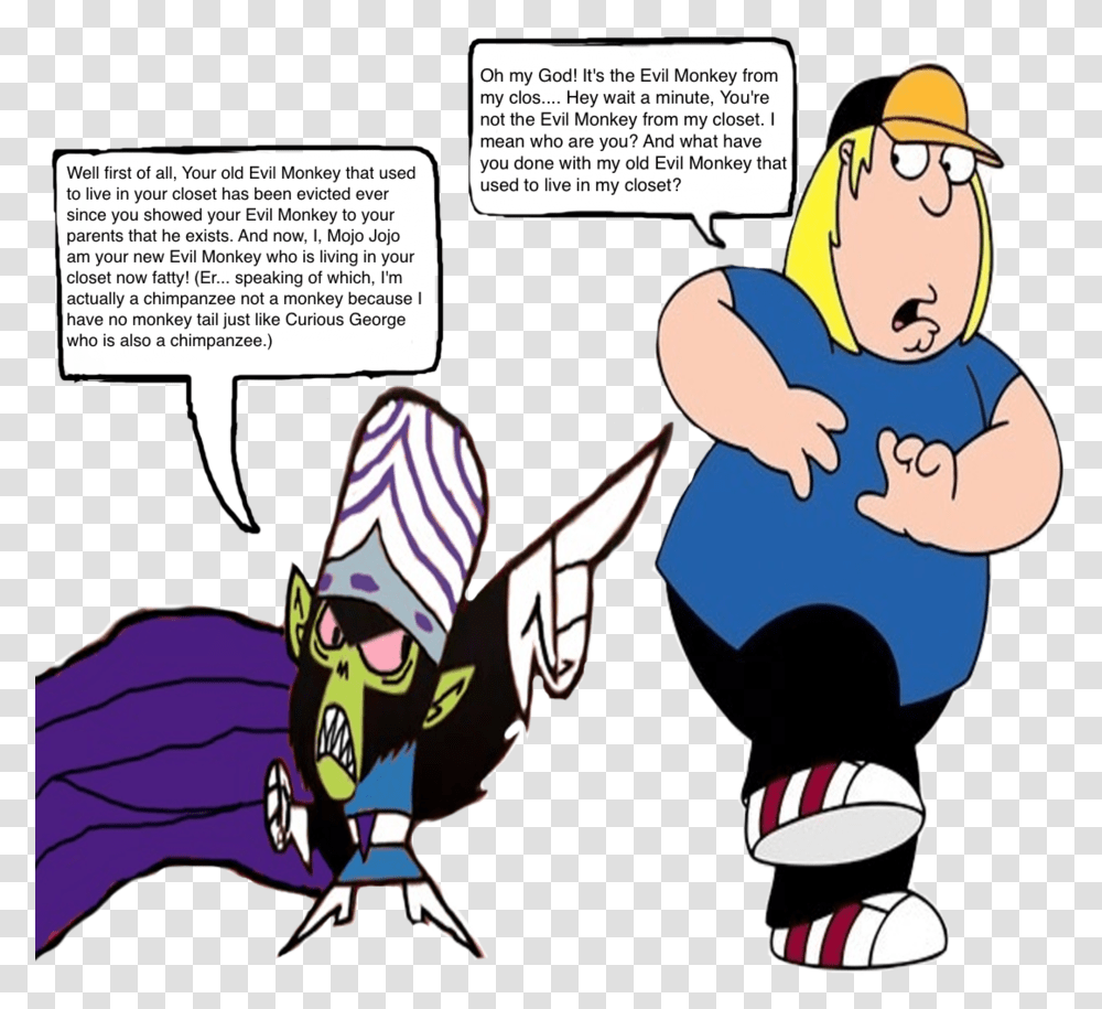 Jojo Reaction Clipart Chris Griffin From Family Guy, Comics, Book, Person, Human Transparent Png