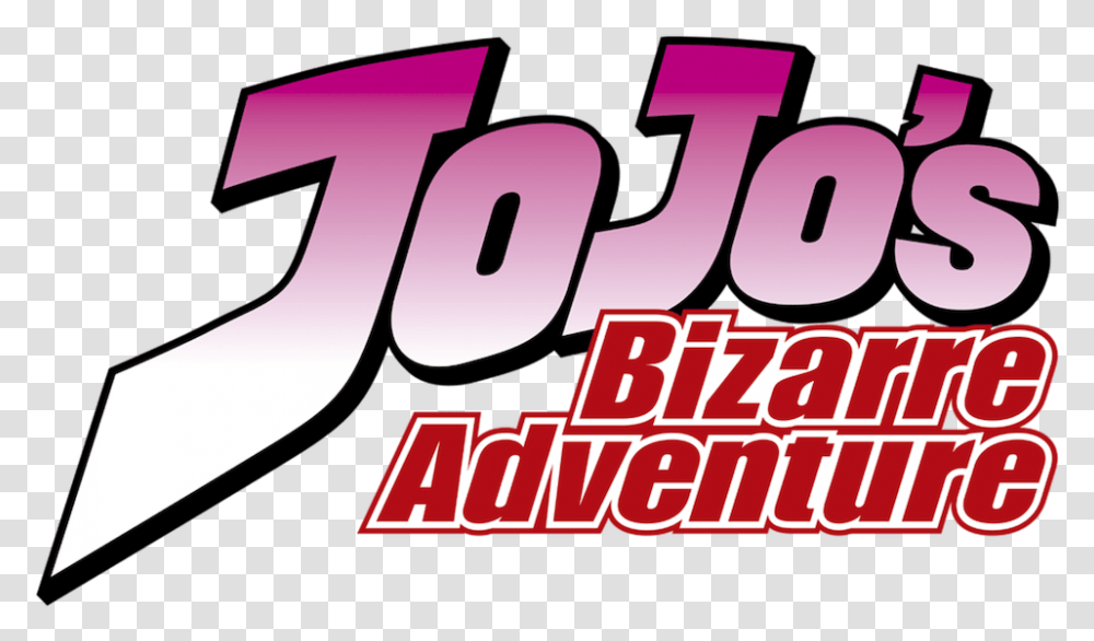 Jojo's Bizarre Adventure Anime, Word, Poster, Alphabet Transparent Png