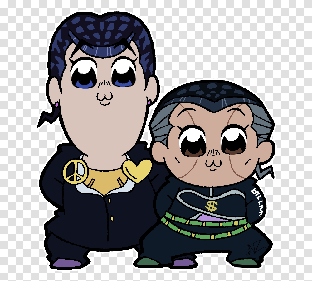 Jojo's Bizarre Nijimurajosuke Higashikatapop Team, Comics, Book, Plant Transparent Png