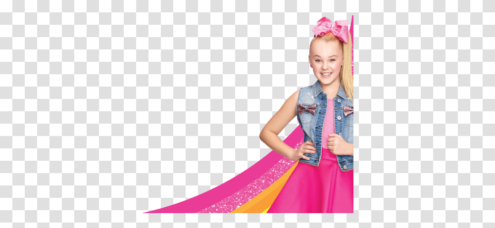 Jojo Siwa Birthday, Clothing, Apparel, Female, Person Transparent Png