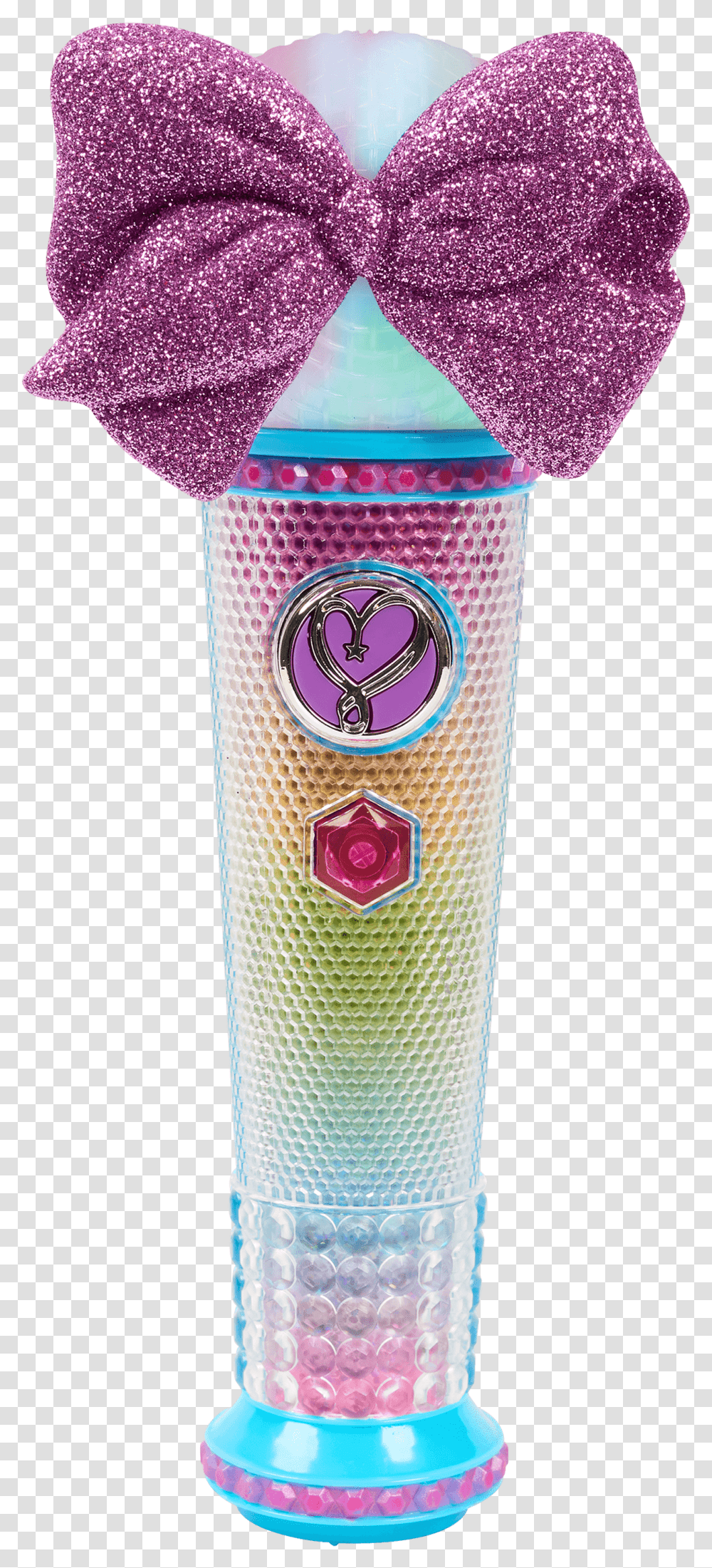 Jojo Siwa Light Jojo Siwa Microphone, Shaker, Bottle, Cylinder, Crystal Transparent Png