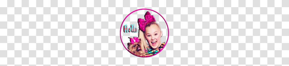 Jojo Siwa Stickers For Whatsapp, Face, Person, Female Transparent Png