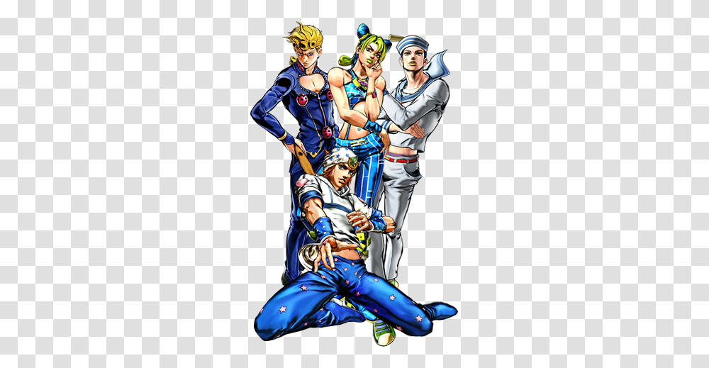 Jojos Bizarre Adventure, Person, Comics, Book, Costume Transparent Png