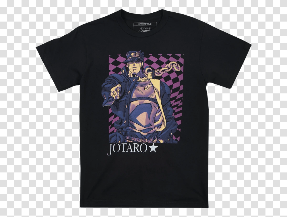 Jojos Bizzare Adventure Jotaro Icon, Clothing, Apparel, T-Shirt, Sleeve Transparent Png