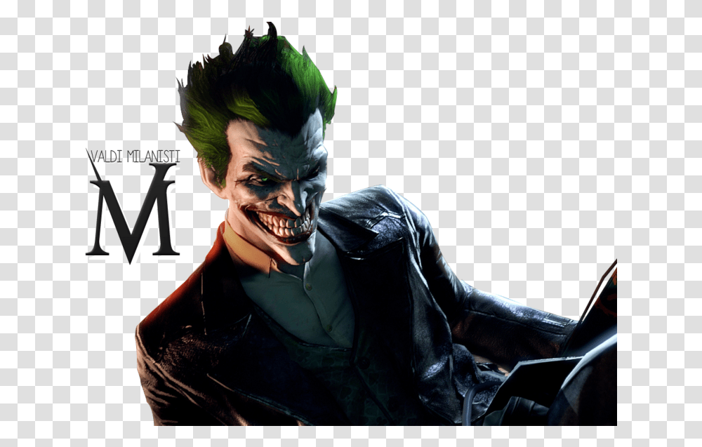 Joker Batman Arkham Origins Joker, Person, Human, Jacket, Coat Transparent Png