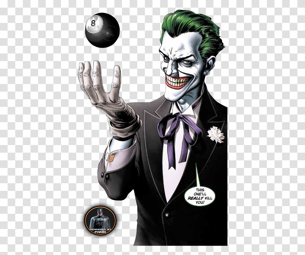 Joker Batman The Last Laugh Comic, Performer, Person, Hand, Soccer Ball Transparent Png