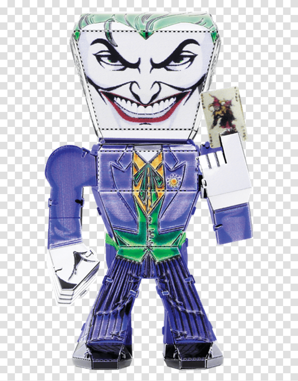 Joker Classic Metal Earth Legends Jusice, Robot Transparent Png