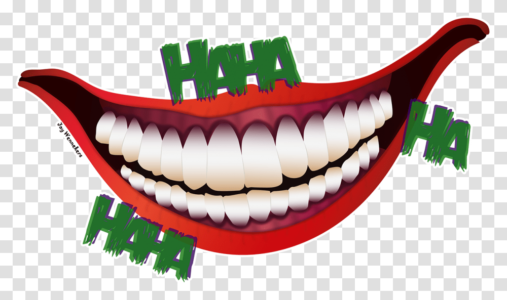 Joker Clip Art Image Smile Joker Smile, Teeth, Mouth Transparent Png