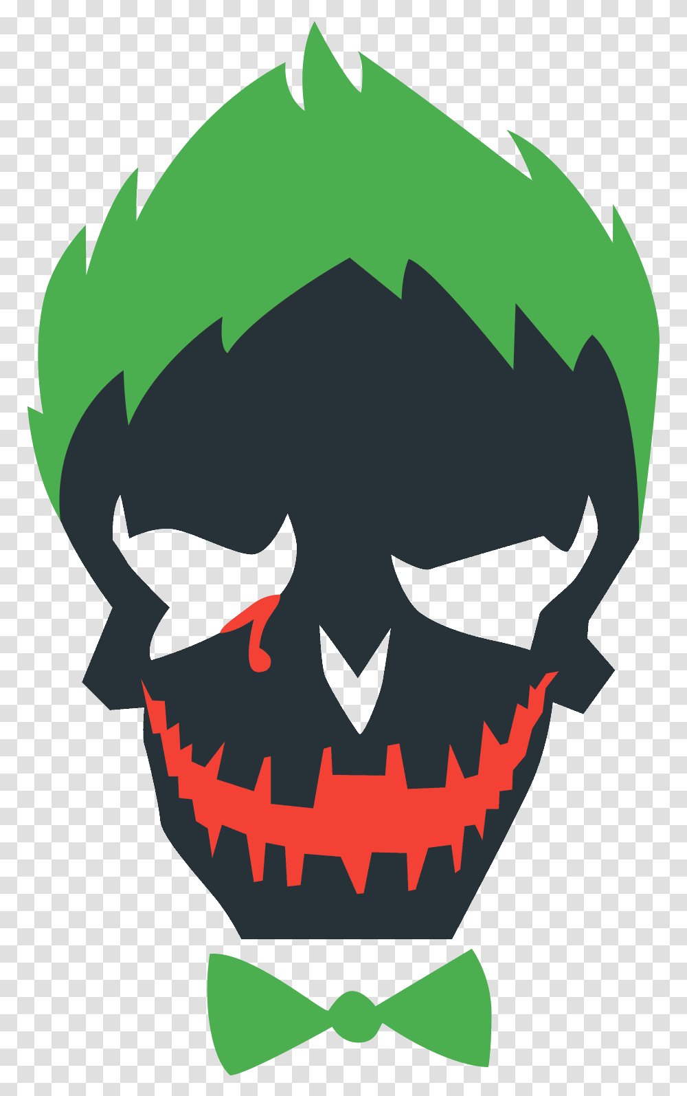 Joker Clipart Anonymous Face Suicide Squad Joker Icon, Batman Logo, Poster Transparent Png
