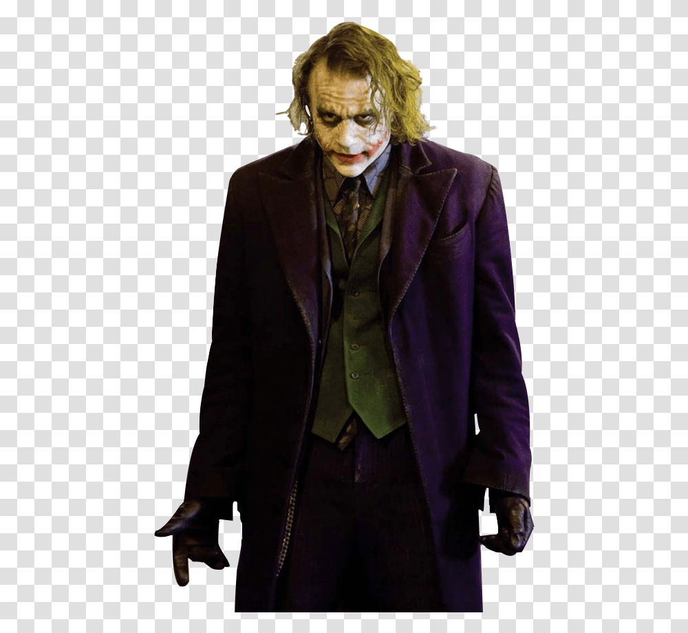 Joker Face Free Joker The Dark Knight, Performer, Person, Suit Transparent Png