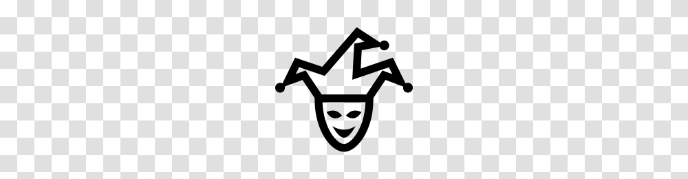 Joker Face Icons Noun Project, Gray, World Of Warcraft Transparent Png