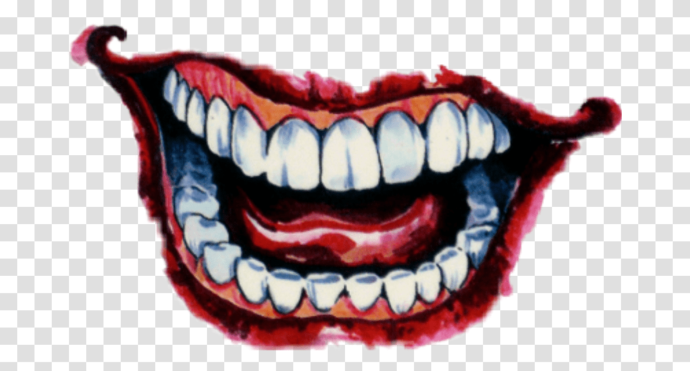 Joker Face Joker Suicid Squad Hand Tattoo, Teeth, Mouth, Lip, Jaw Transparent Png