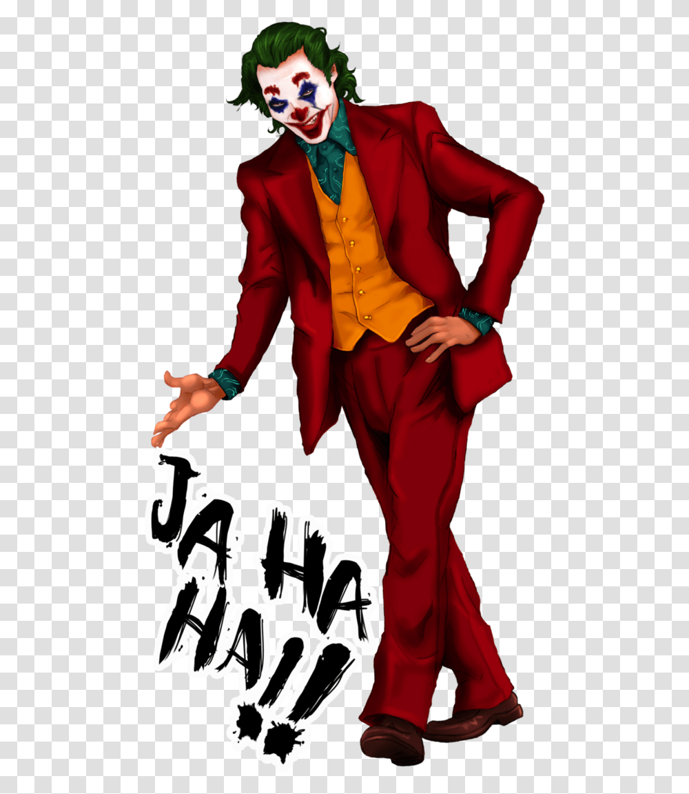 Joker Face Paint Fanart Joker Joaquin Phoenix Joaquin Phoenix Joker Render, Person, Sleeve, Advertisement Transparent Png