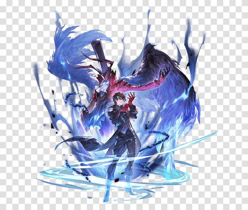 Joker Face Paint Granblue Fantasy Persona 5 Artwork, Painting, Ice, Outdoors Transparent Png