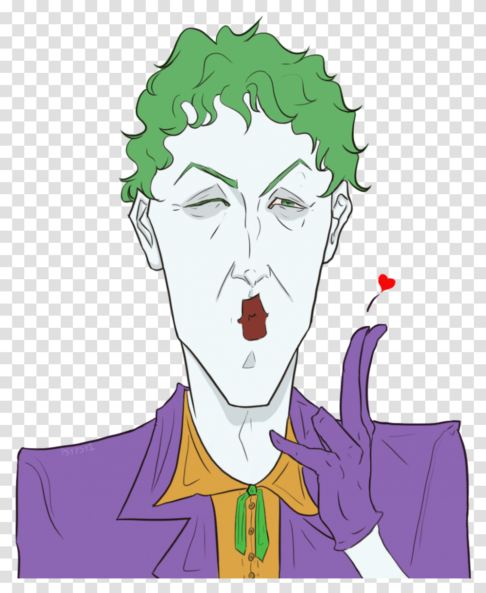 Joker Face Paint Illustration, Person, Costume Transparent Png