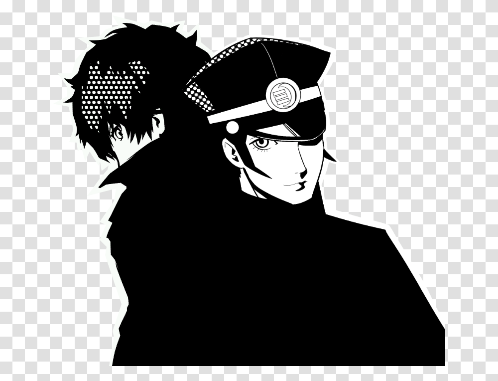 Joker Hahaha Persona 5 Confidant Art, Human, Stencil, Pirate Transparent Png