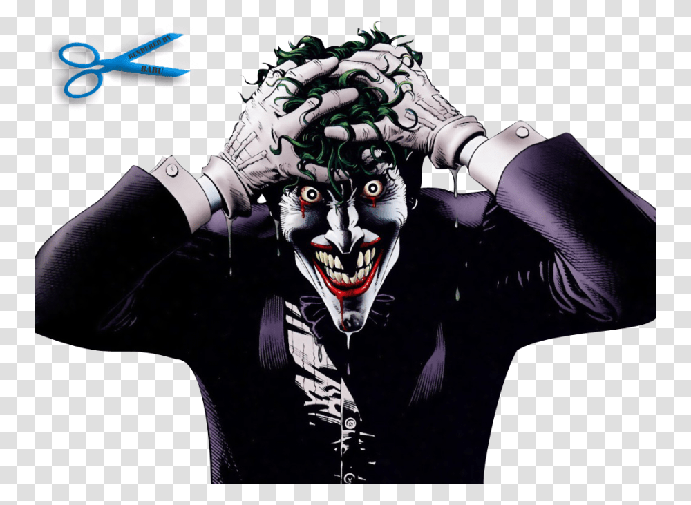 Joker Image Joker Killing Joke, Hand, Person, Cat, Animal Transparent Png