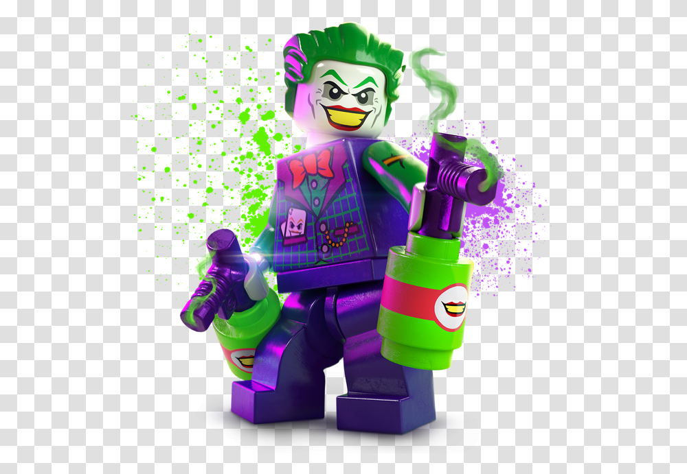 Joker Lego Dc Super Villains, Toy, Robot Transparent Png