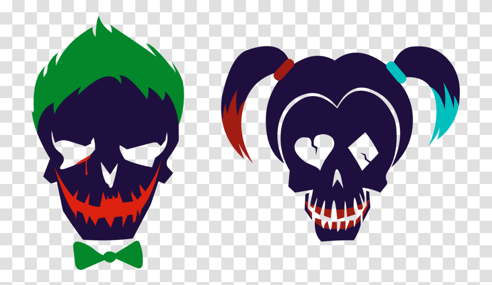 Joker Logo Harley Quinn And Joker Logo, Halloween, Light Transparent Png