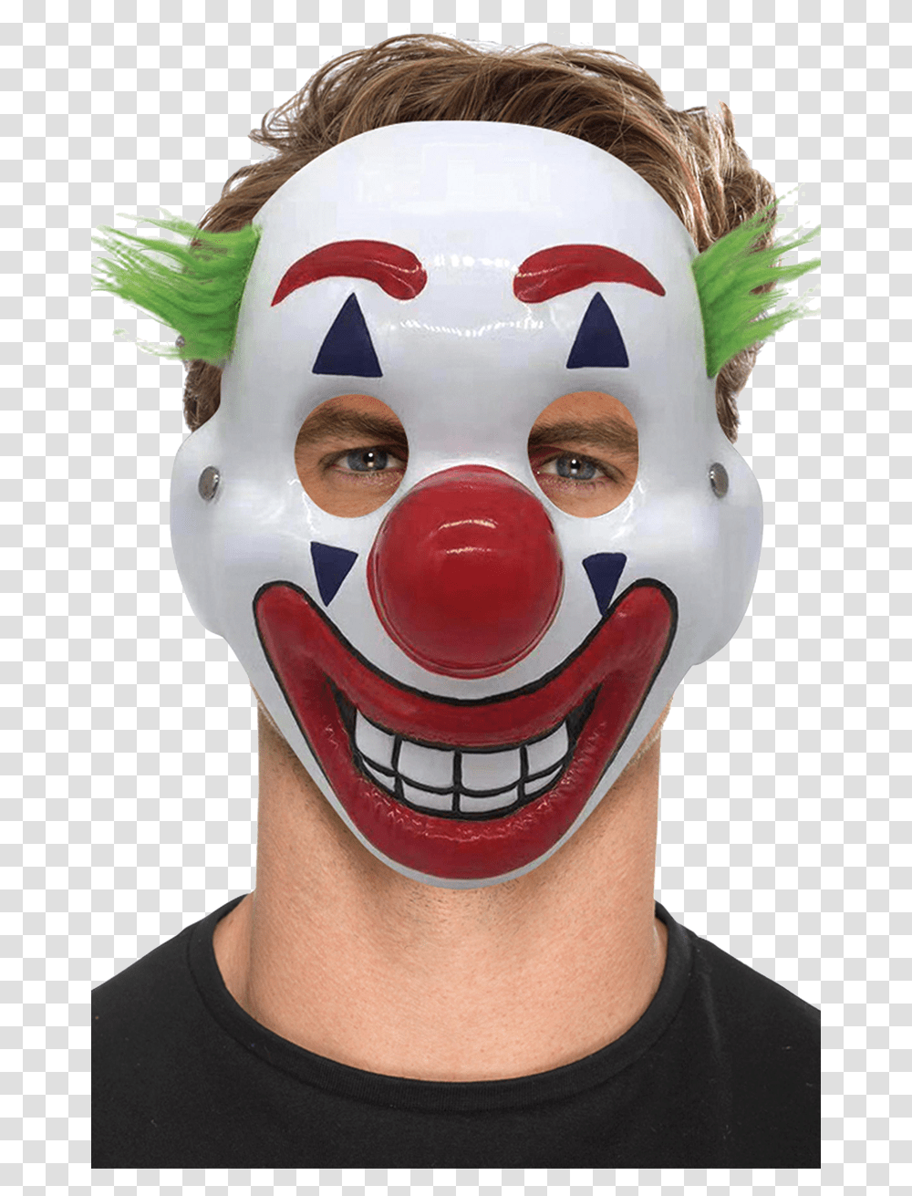 Joker Movie Mask, Performer, Person, Human, Clown Transparent Png