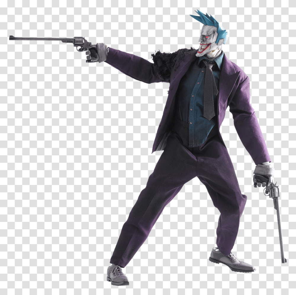 Joker Steel Age, Ninja, Person, Gun, Weapon Transparent Png