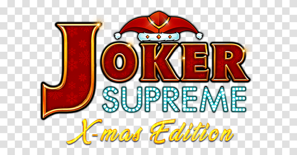 Joker Supreme Xmas Edition Out Now Kalamba Games Clip Art, Alphabet, Text, Gambling, Slot Transparent Png