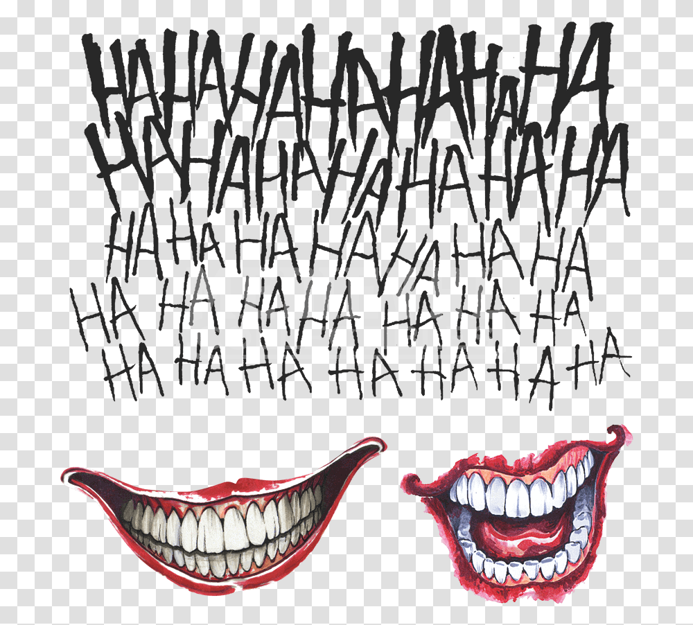 Joker Tattoo Joker Tattoos, Teeth, Mouth, Lip, Jaw Transparent Png