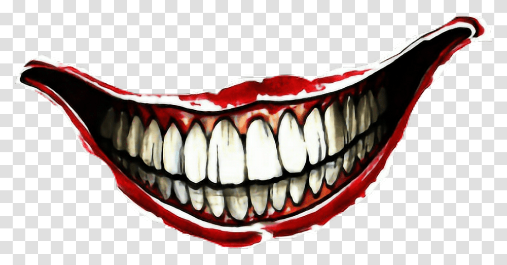 Jokers Smile Tattoo On Hand Clipart Joker Smile, Teeth, Mouth, Jaw Transparent Png
