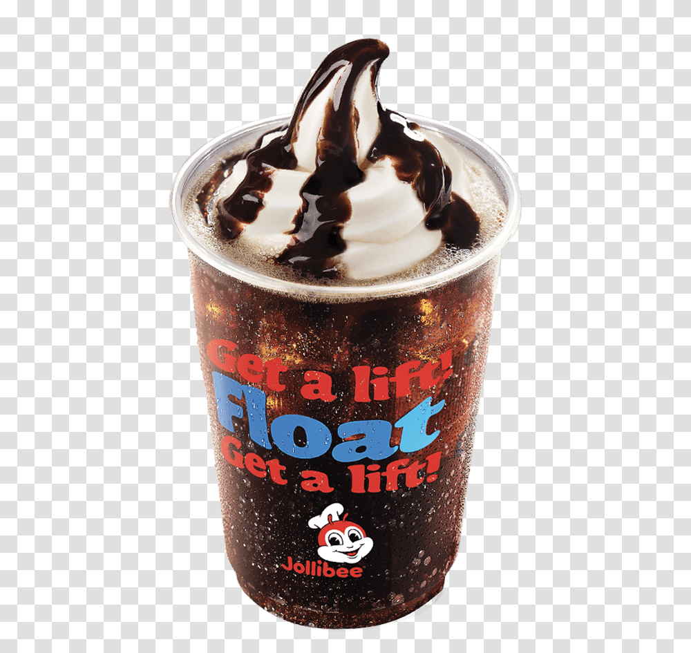 Jollibee Coke Float Price 2019, Dessert, Food, Cream, Beverage Transparent Png